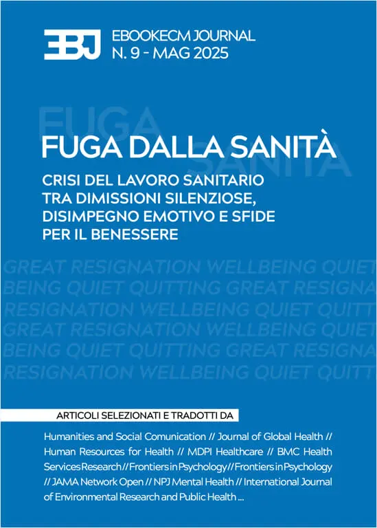 Copertina ebook ECM EBJ 9 - Fuga dalla Sanità