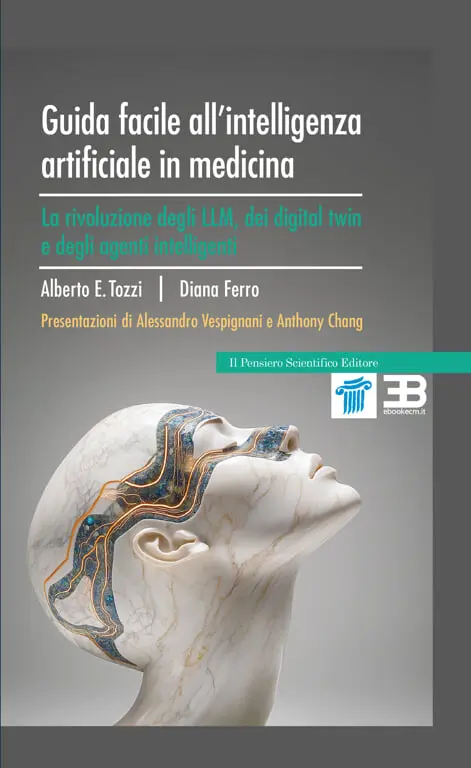 Copertina ebook ECM Guida Facile alla AI in Medicina